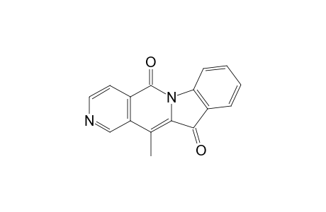 Indolo[1,2-b]-2,6-naphthyridine-5,11-dione, 12-methyl-