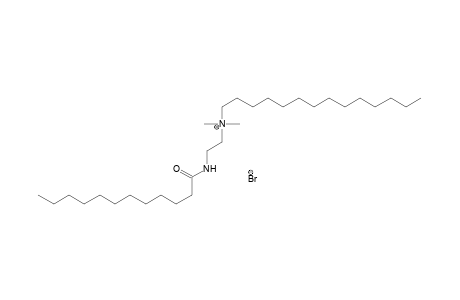 dimethyl(2-lauramidoethyl)tetradecylammonium bromide