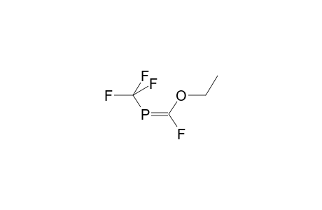 (E)-P-TRIFLUOROMETHYL-C-FLUORO-C-ETHOXYPHOSPHAETHENE