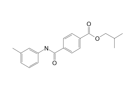 Terephthalic acid, monoamide, N-(3-methylphenyl)-, isobutyl ester