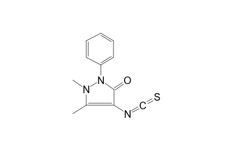 2,3-Dimethyl-5-oxo-1-phenyl-3-pyrazolin-4-yl isothiocyanate