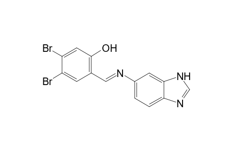 6-[(4,5-Dibromosalicylidene)amino]benzimidazole