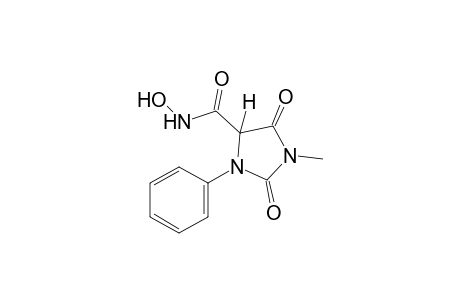 2,5-dioxo-1-methyl-3-phenyl-4-imidazolidinecarbohydroxamic acid