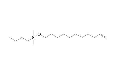 11-Dimethyl(butyl)silyloxy-1-undecene