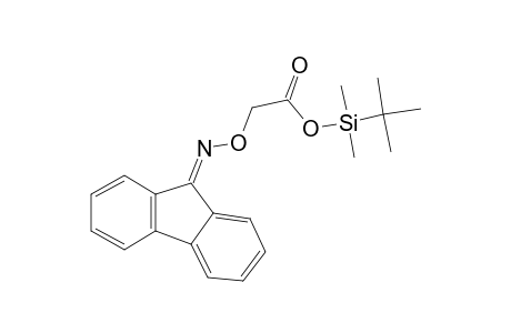 [(9H-Fluoren-9-ylideneamino)oxy]acetic acid, tert-butyldimethylsilyl ester