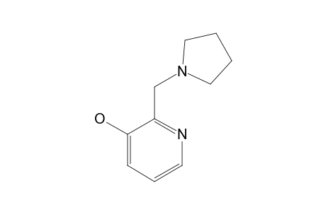 2-[(1-pyrrolidinyl)methyl]-3-pyridinol