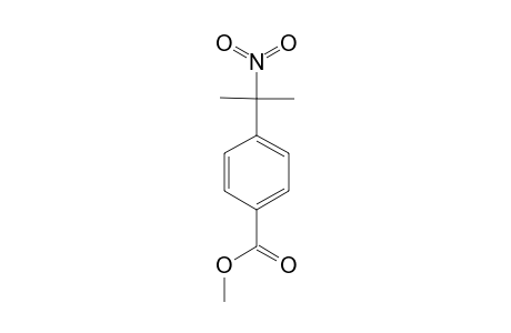 p-(1-methyl-1-nitroethyl)benzoic acid, methyl ester