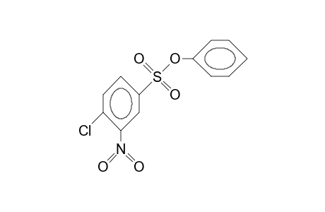 4-chloro-3-nitrobenzenesulfonic acid, phenyl ester