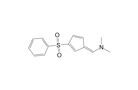 5-[(Dimethylamino)methylene]-2-(phenylsulfonyl)-1,3-cyclopentadiene