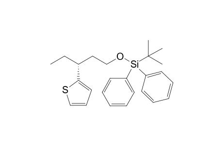 (-)-(R)-tert-Butyldiphenyl-[3-(thien-2-yl)pentoxy]silane