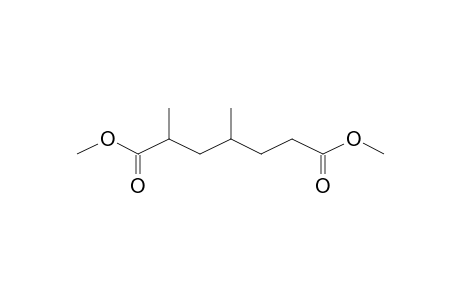 Dimethyl 2,4-dimethylheptanedioate