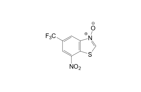 7-nitro-5-(trifluoromethyl)benzothiazole,3-oxide