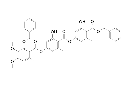 Benzyl 2-o-benzyl-3-methoxy-4-o-methylgyrophorate