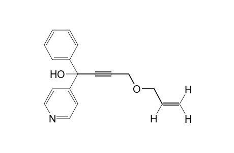 alpha-[3-(allyloxy)-1-propynyl]-alpha-phenyl-4-pyridinemethanol