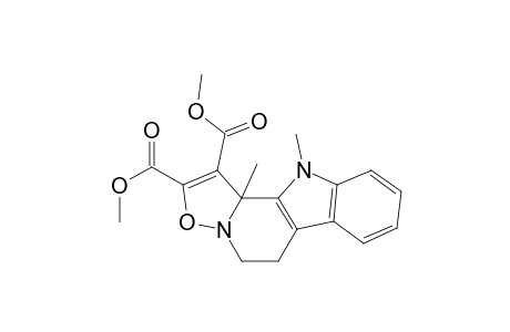 DIMETHYL-11,11B-DIMETHYL-5,6,11,11B-TETRAHYDROISOXAZOLO-[2',3':1,2]-PYRIDO-[3,4-B]-INDOLE-1,2-DICARBOXYLATE
