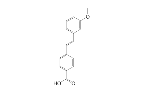 Benzoic acid, 4-[2-(3-methoxyphenyl)-1-ethyenyl]