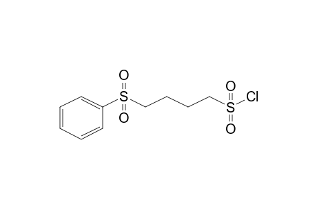 Butane, 1-chlorosulfonyl-4-phenylsulfonyl-
