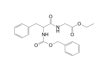 Ethyl [(2-([(benzyloxy)carbonyl]amino)-3-phenylpropanoyl)amino]acetate