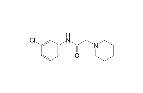 N-(3-chlorophenyl)-2-(1-piperidinyl)acetamide