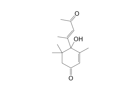 2-Cyclohexen-1-one,4-hydroxy-3,5,5-trimethyl-4-(1-methyl-3-oxo-1-butenyl)