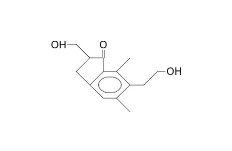 6-(2-hydroxyethyl)-5,7-dimethyl-2-methylol-indan-1-one