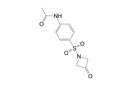 N-(4-[(3-Oxo-1-azetidinyl)sulfonyl]phenyl)acetamide