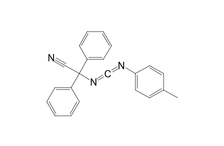 N-(Cyanodiphenylmethyl)-N'-(4-tolyl)carbodiimide