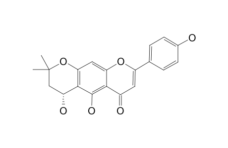 5,4',1''-TRIHYDROXY-6,7-(3'',3''-DIMETHYLCHROMAN)-FLAVONE