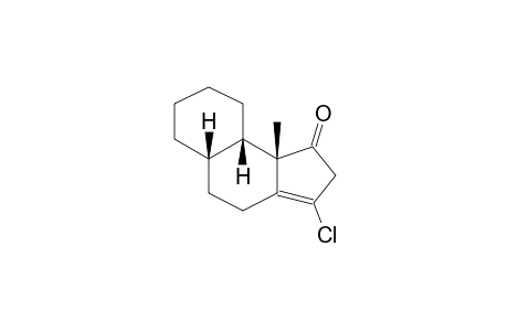 CIS-SYN-CIS-DELTA3-3-CHLORO-8-METHYL-6,7-TETRAMETHYLENEPERHYDROINDAN-1-ONE