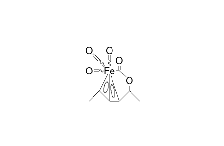 4,7-Dihydro-3,3,3-tricarbonyl-anti-4,exo-7-dimethyl-5,6.eta.-1,3-oxaferrepin-2-one