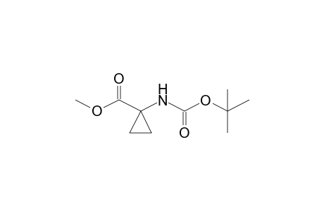 1-(tert-butoxycarbonylamino)cyclopropanecarboxylic acid methyl ester