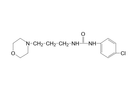 1-(p-chlorophenyl)-3-(3-morpholinopropyl)urea