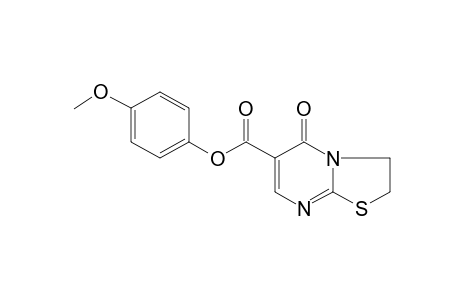 2,3-dihydro-5-oxo-5H-thiazolo[3,2-a]pyrimidine-6-carboxylic acid, p-methoxyphenyl ester