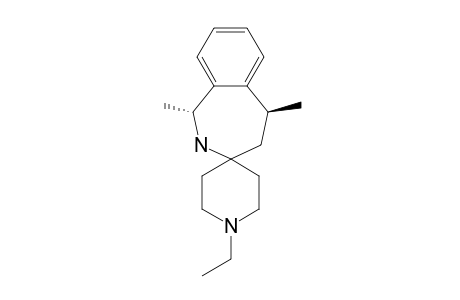 (TRANS)-1,2,4,5-TETRAHYDROSPIRO-[3H-2-BENZAZEPINE-3,4'-ETHYLPIPERIDINE]