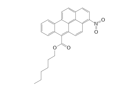 Hexyl 3-nitrobenzo[a]pyrene-6-carboxylate