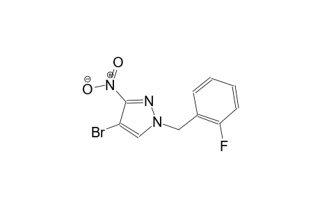 4-bromo-1-(2-fluorobenzyl)-3-nitro-1H-pyrazole