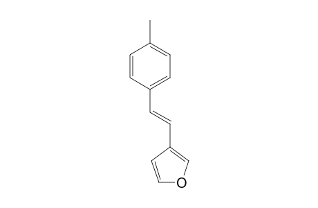 3-(4-Methyl-styryl)-furan