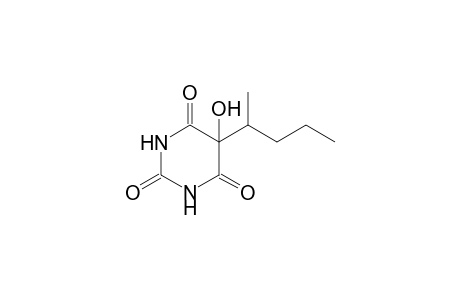 5-hydroxy-5-(1-methylbutyl)barbituric acid