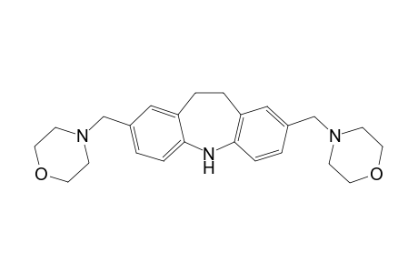 4-[[3-(4-morpholinylmethyl)-6,11-dihydro-5H-benzo[b][1]benzazepin-8-yl]methyl]morpholine