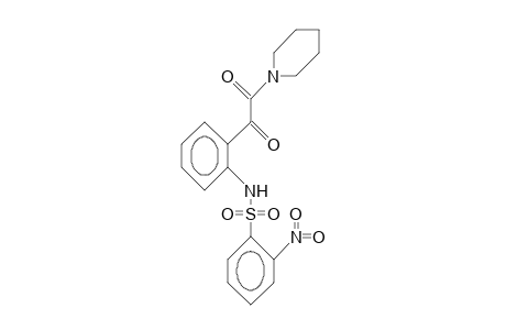 2-NITRO-2'-(PIPERIDINOGLYOXYLOYL)BENZENESULFONANILIDE