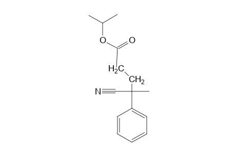 VALERIC ACID, 4-CYANO-4-PHENYL-, ISOPROPYL ESTER