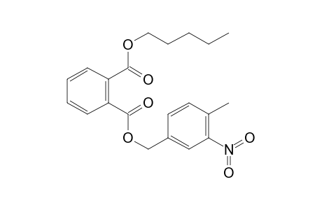 Phthalic acid, 4-methyl-3-nitrobenzyl pentyl ester