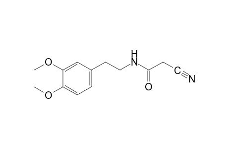 2-cyano-N-(3,4-dimethoxyphenethyl)acetamide