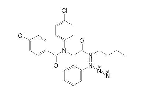 N-[(2-Azidophenyl)(butylcarbamoyl)methyl]-4-chloro-N-(4-chlorophenyl)benzamide