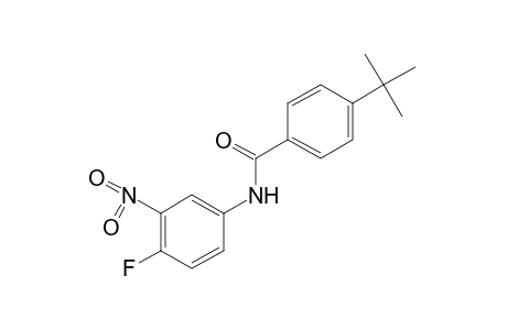 4-tert-butyl-4'-fluoro-3'-nitrobenzanilide