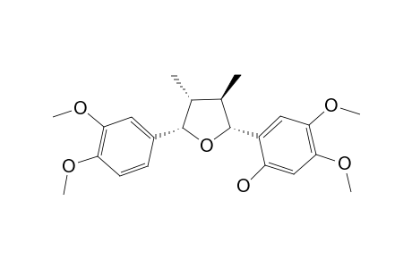 REL-(7S,8S,7'R,8'S)-3,4,3',4'-TETRAMETHOXY-6-HYDROXY-7,7'-EPOXYLIGNAN