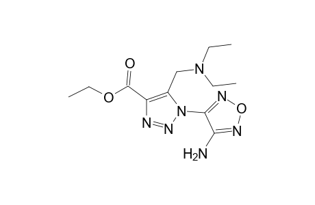 1-(4-Amino-furazan-3-yl)-5-diethylaminomethyl-1H-[1,2,3]triazole-4-carboxylic acid ethyl ester