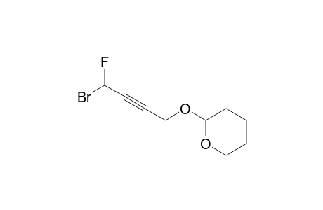 2-(4-bromo-4-fluorobut-2-ynoxy)oxane