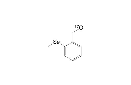 [(17)-O]-LABELED-2-(HYDROXYMETHYL)-PHENYL-METHYL-SELENIDE