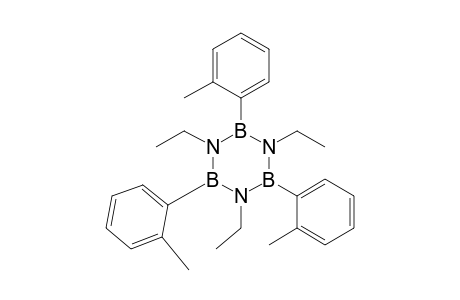 Borazine, 1,3,5-triethyl-2,4,6-tris(2-methylphenyl)-